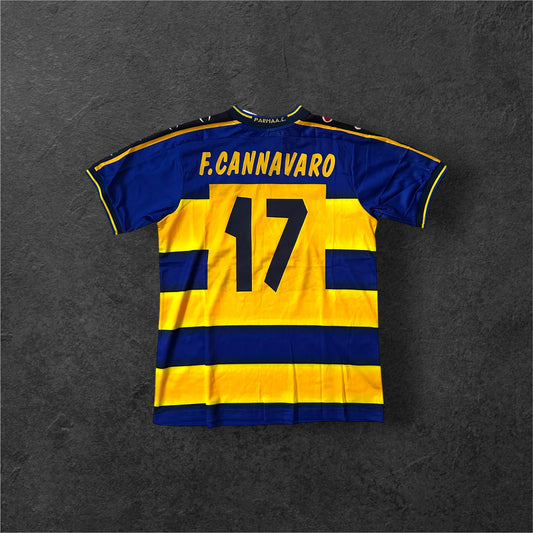 2001-2002Parma AC F.Cannavaro - Home Jersey