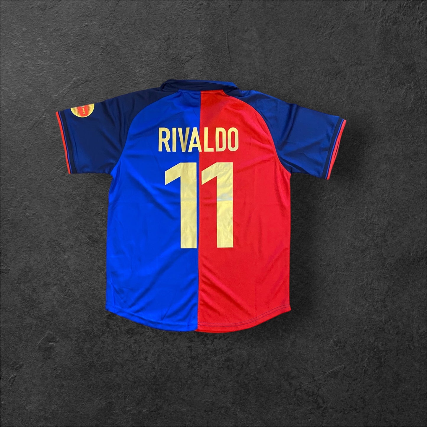 1999-2000 FC Barcelona Rivaldo - Home Jersey