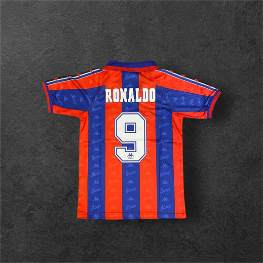 1996-1997 Fc Barcelona Ronaldo - Home Jersey
