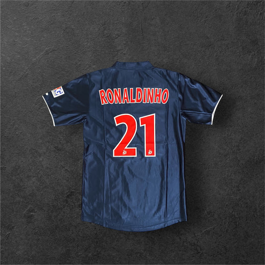 2001-2002 PSG (París Saint-Germain) Ronaldinho - Home jersey